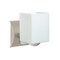 Besa Lighting Rise Mini Sconce, Opal Matte, Satin Nickel Finish, 1x9W LED 1WZ-449807-LED-SN - alternate 1